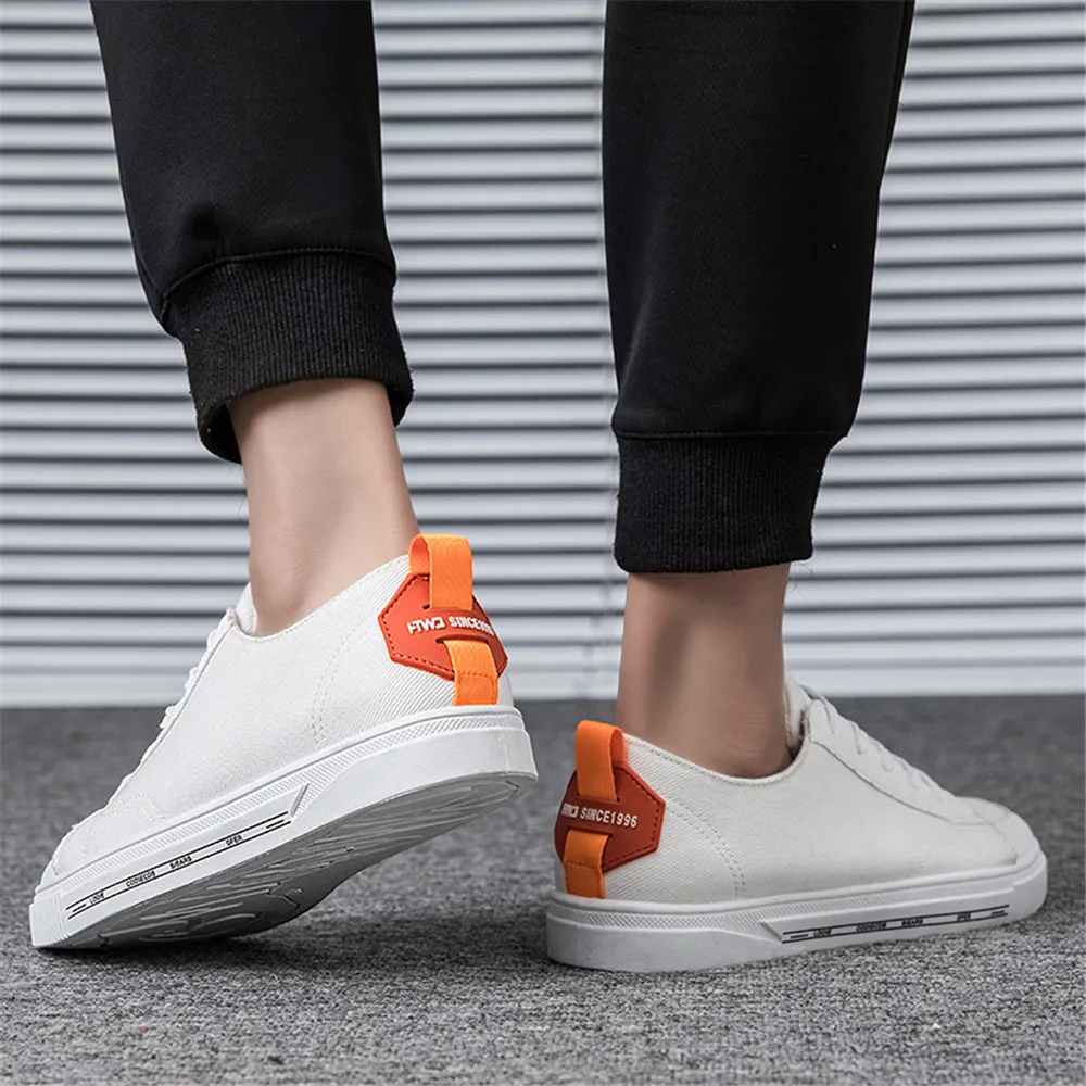 Wholesale Lace Up Casual Custom Plain White Men Canvas Shoes Buy
