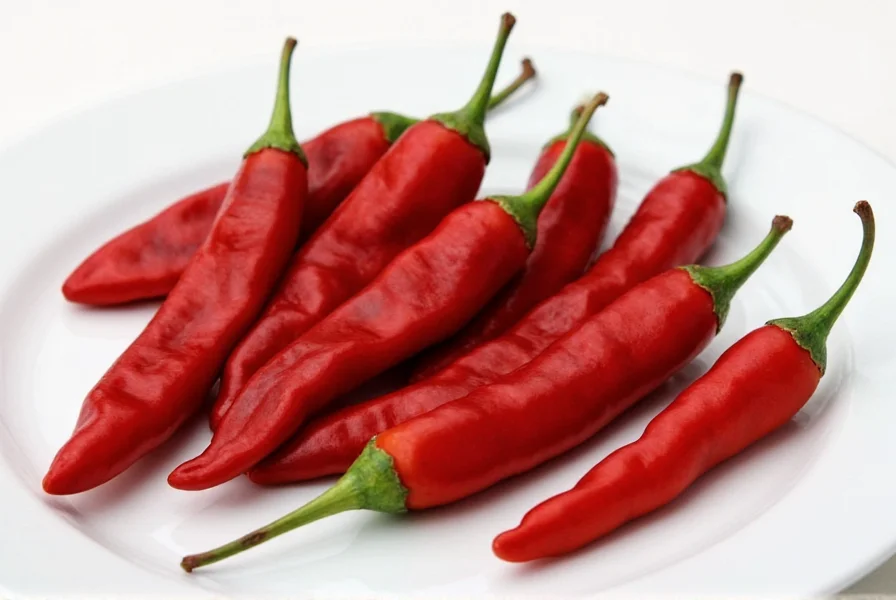 Final dishes made using guajillo chiles served on a plate