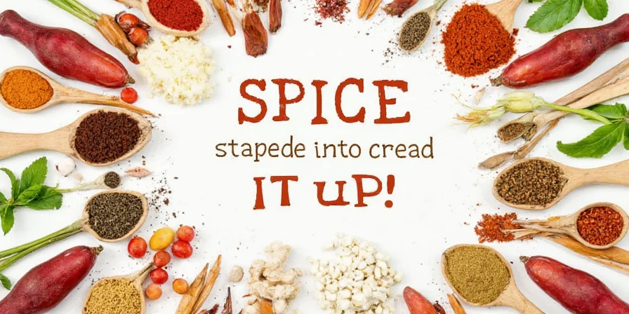 Historical illustration of famous spices