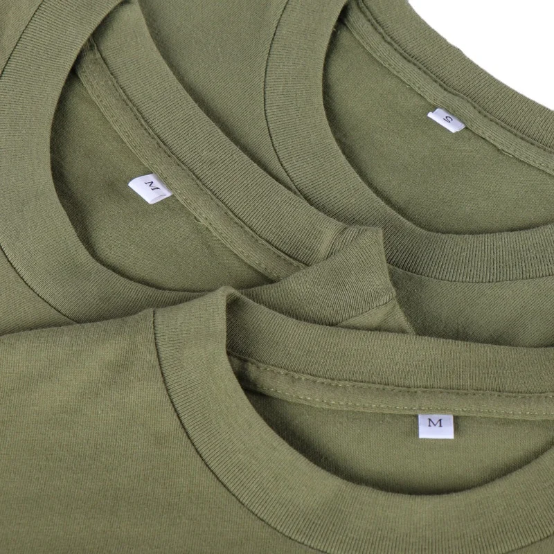 

High Quality Tshirts 100% Cotton Men's Shirt High 230GSM t-Shirt Custom Printed Tshirts mens clothing, Customized