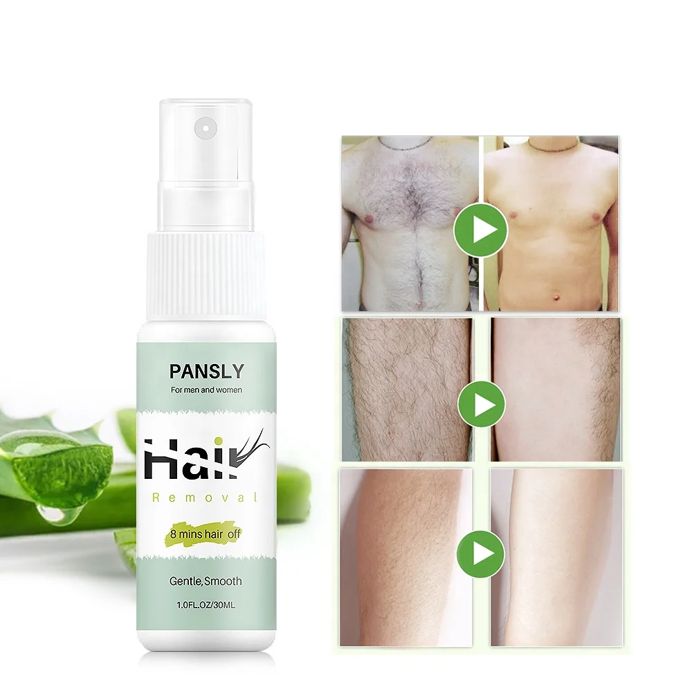 

Pansly Body Hair Removal Painless Depilation Spray Face Hand Body Armpit Underarm Bikini Hair Removal Cream