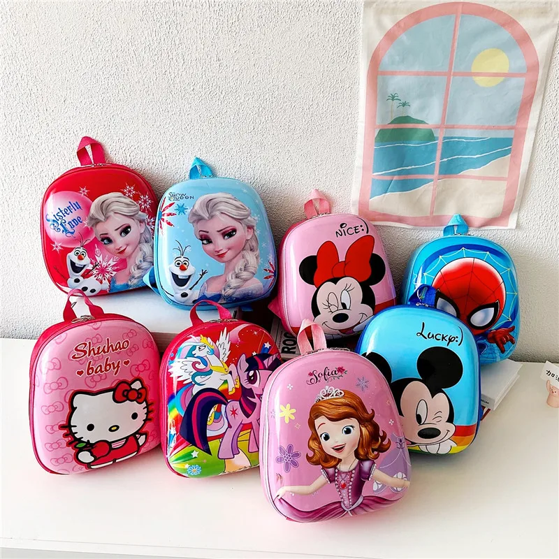 

2022 Summer New Kids Soft Shell Schoolbag Kindergarten Cartoon Student Backpack Boy Baby Girls