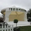 Commercial white Inflatable wedding bouncer bounce house for sale