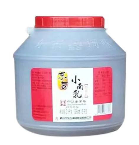 
Wholesale Tofu Seasoning 3.1kg Donggu Small Nanru Fermented Red Tofu Sauce 