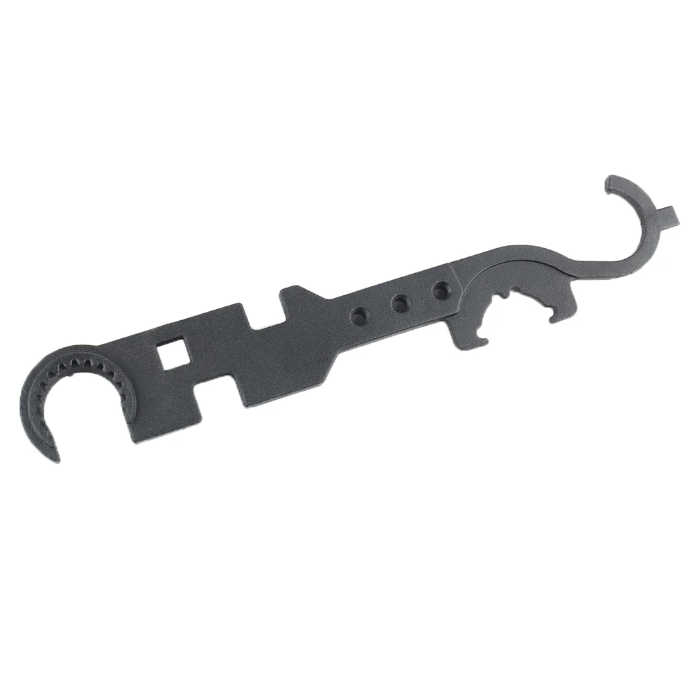 

AR15 Steel Armorers Wrench M16 Castle Nut .223 Combo Armorer Spanner Tool Handguard Stock Barrel Remove Gun Smithing Tools
