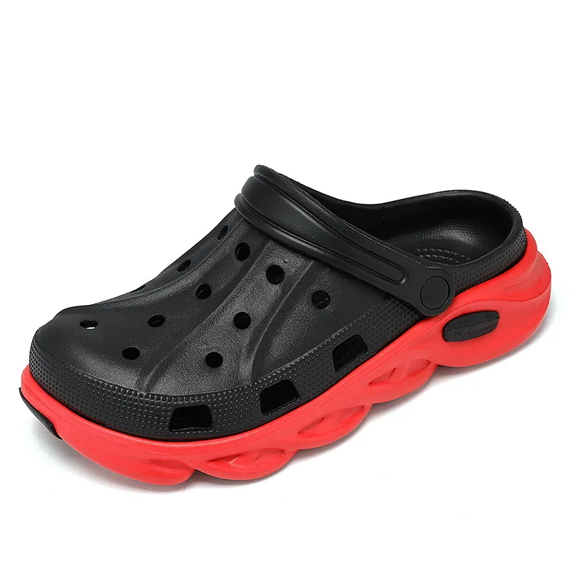 

New Design Stylish Quick Drying Men Garden Shoes Lightweight EVA Men Clogs, Black,grey,navy