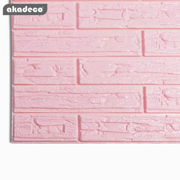 Latest designs foam classic 3D XPE foam wall sticker self adhesive film contact paper for children room