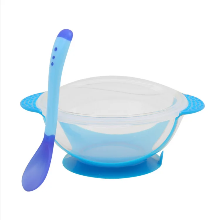 

Baby accessories custom feeding Clean Silicone Best Selling Anti-tilt Training Food Bowl Baby, Pink, blue, yellow, green
