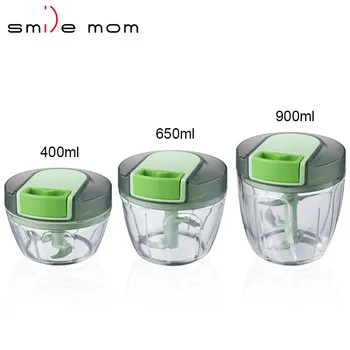 

Manual Plastic Food Grade twisting vegetable chopper as seen on tv, Custom color