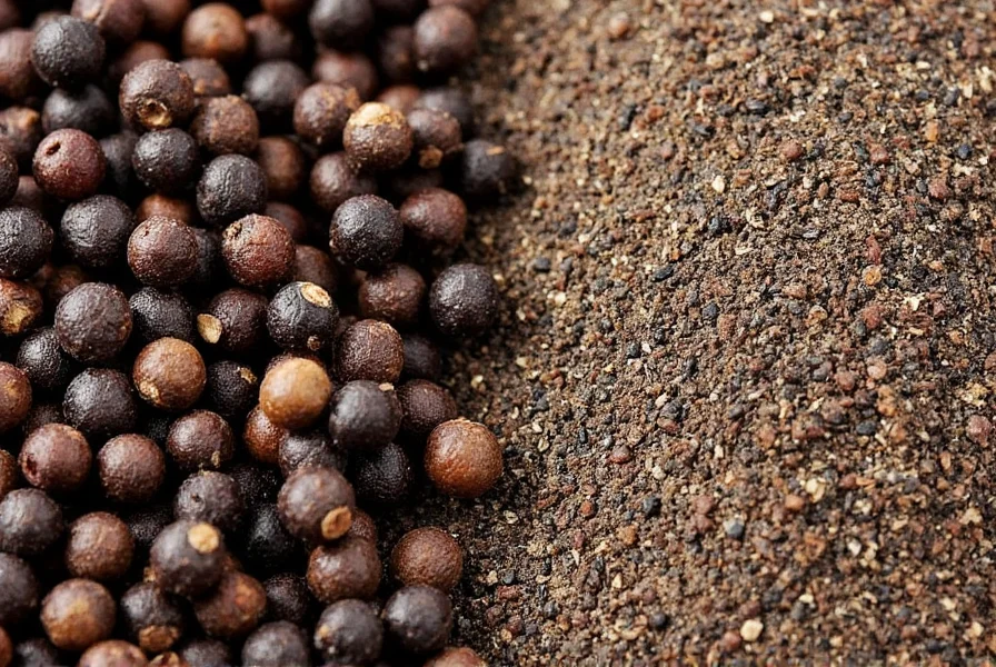 black peppercorn vs black pepper same spice different forms