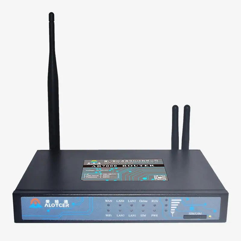 

Transparent 4G Wireless Router With WiFi and GPS For Smart driving Test