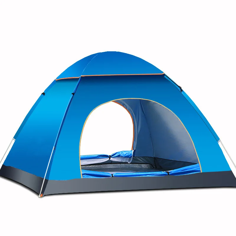 

Instant Automatic pop up Camping Tent, 2-3 Persons Lightweight Tent, Waterproof Windproof, UV Protection, Perfect for Beach, Out