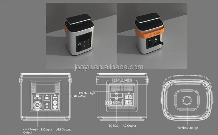 Housing Emergency Portable 300W UPS Power Bank Lithium Camping Power Station - ANKUX.COM