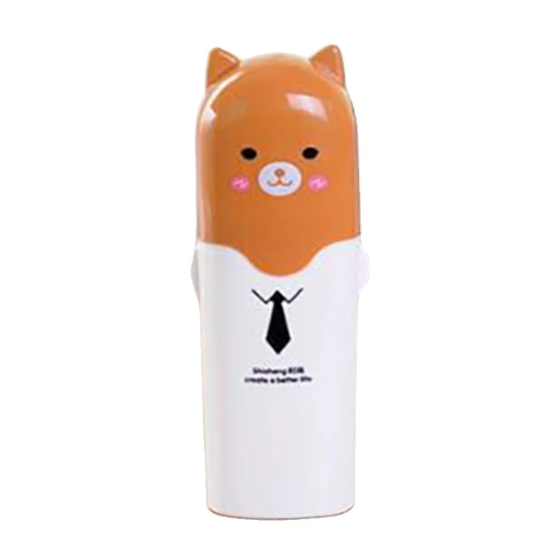 

Portable Towel Storage Box Cartoon Travel Plastic Toothpaste Toothbrush Box