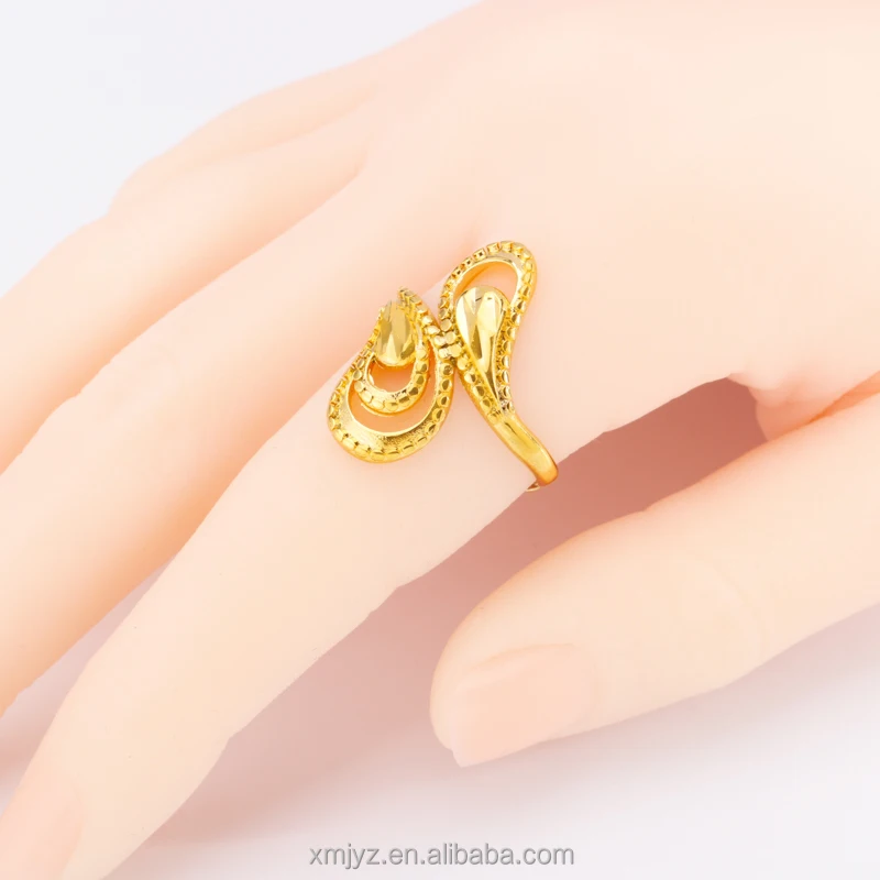 

Foreign Trade Cross-Border Source Of 2021 New Korean Version Of The Ring Big Flower Ring Female Ins Does Not Fade