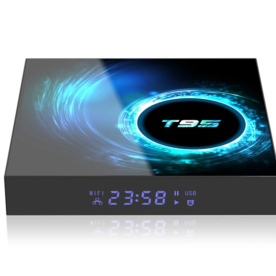 

T95 H616 Android 10.0 Smart TV Box H616 2.4G Wifi Android 4K HDR 2GB RAM 16GB 32GB 64GB ROM Set-top Box Media Player