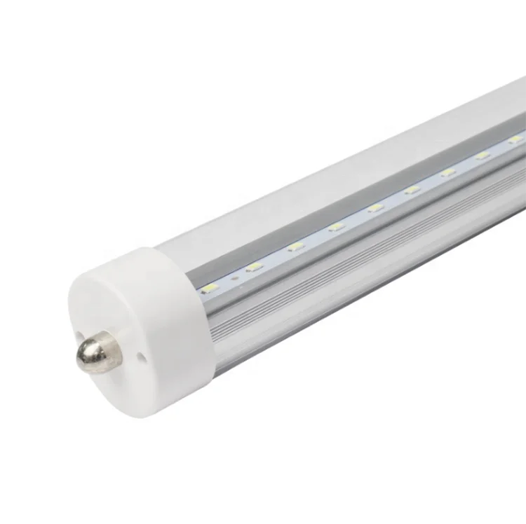 8 foot feet 4ft 6ft 8ft 65 watt t8 t12 double row led tube light with single pin