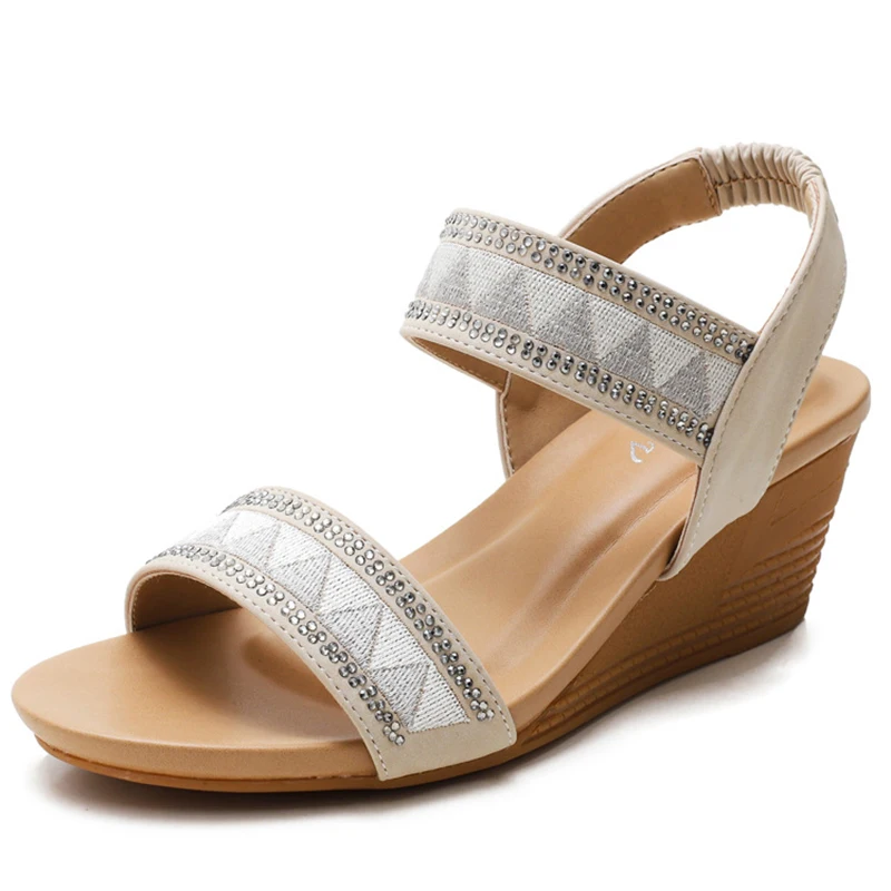 

Women's high heels for women 2021 classic small diamond with face design sandals fashion thick heels women's high heels