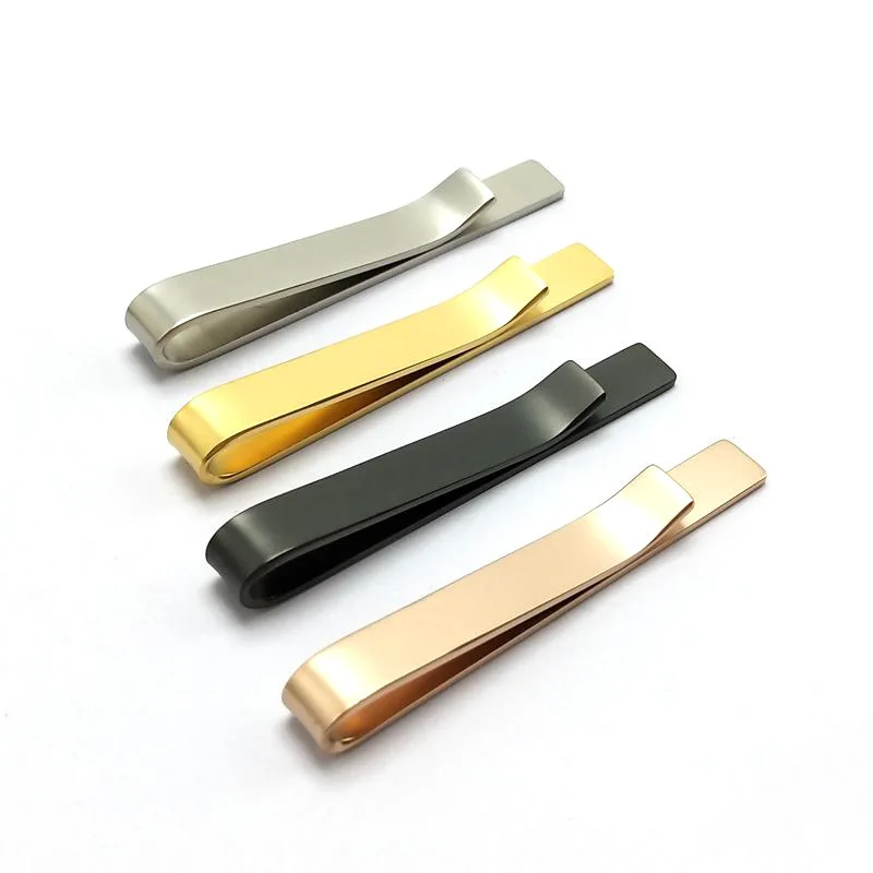 

Men's Gift Stainless Steel Tie Bar Pinch Clasp Business Casual Shirt Tie Clips