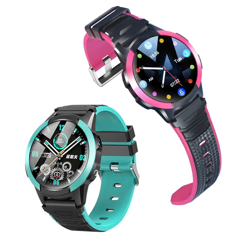 

2022 newest full touch kids fitness tracker 4G gps tracker watch SOS call video sim card smart watch phone for student teenager