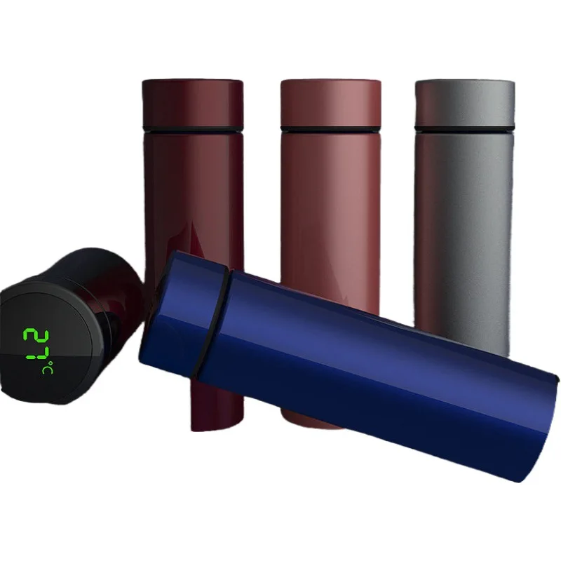 

Mikenda New Style Smart Water Bottle With Temperature Reminder To Drink Water, As picture