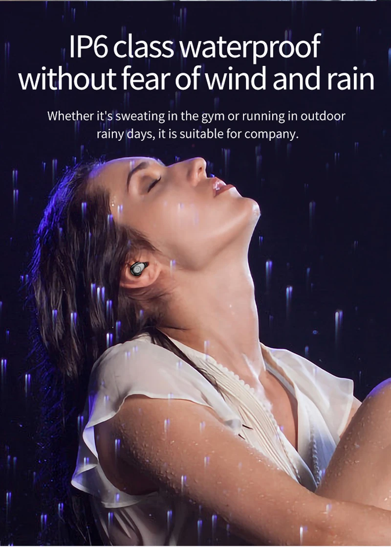 X8 TWS Bluetooth True Wireless Earphones 5D Stereo Earbuds Mini TWS 5.0 Waterproof Headfrees 2200mAh Power Bank For Smart phones - ANKUX.COM