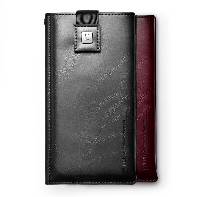

PULOKA Best Selling Minimalist Bifold Slim Wallet Leather Men Phone Wallet