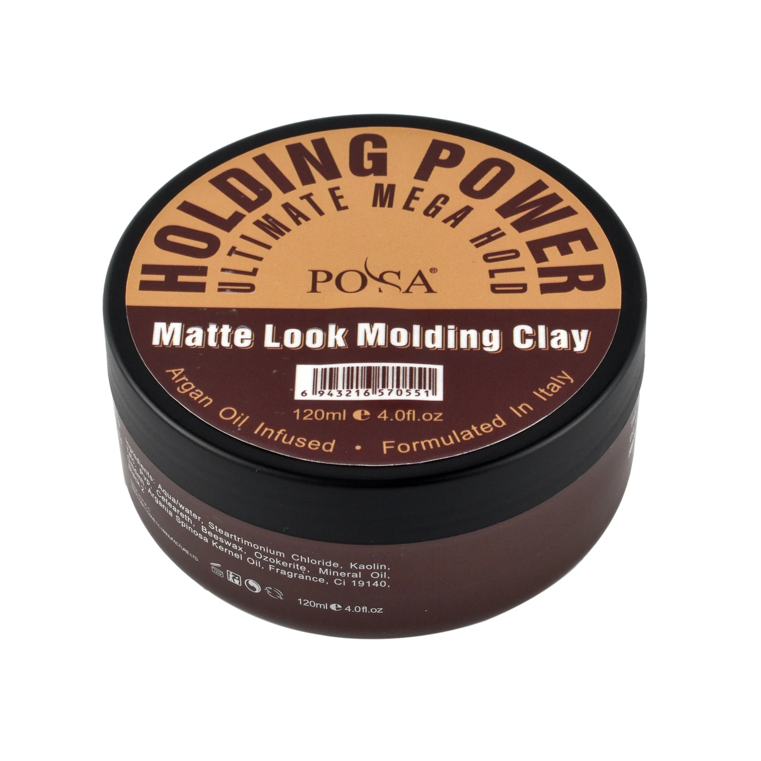

POSA wholesale Hair Styling Cream for Matte Finish to Enhance Curl Shape And Definition, Clear