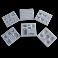 

Pendant Craft DIY Transparent UV Resin Liquid Silicone Combination Molds for DIY Making