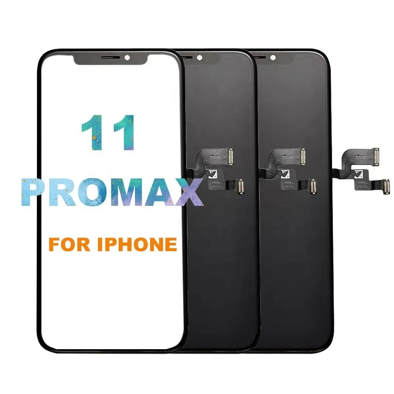 

Mobile LCD for iphone 11 pro max screen for iphone X XS Xr 11pro max 10 12 OLED INCELL OEM display for iphone 11 pro max