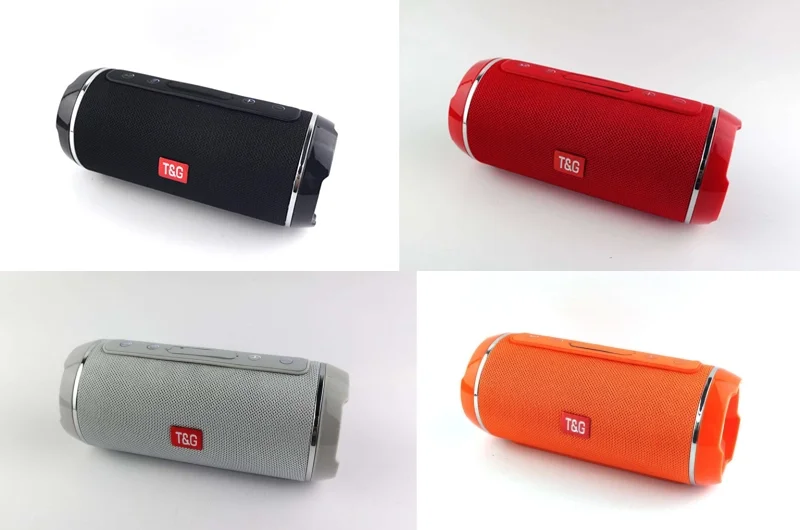 TG116 Portable Wireless Bluetooth Speaker Outdoor Waterproof Speaker Bass Subwoofer USB TF Card Handsfree Loudspeaker - ANKUX.COM