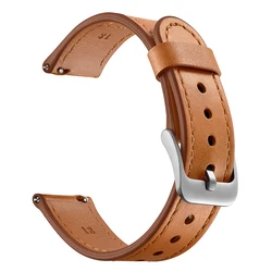 18mm Smart Watch Band For Withings Activite/Steel/Pop Wristbands Genuine Leather Strap Replacement Watch Belt Bracelet