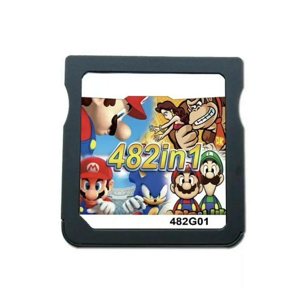 

482 In 1 For Nintendo for DS/DSL/2DS/3DS/DSI Video Game Cartridge Console Card