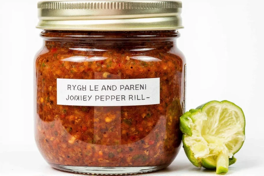 Pepper Relish in a Pot