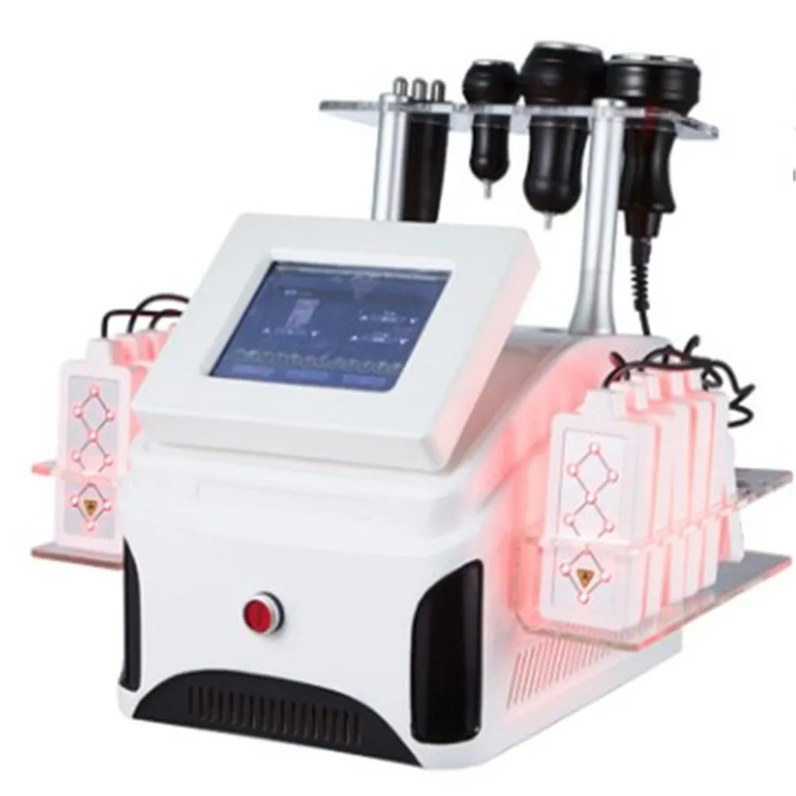 

Vacuum Cavitation Lymphatic Drainage Esthetics Weight Loss Machine with Lipolaser RF Cellulite Massage