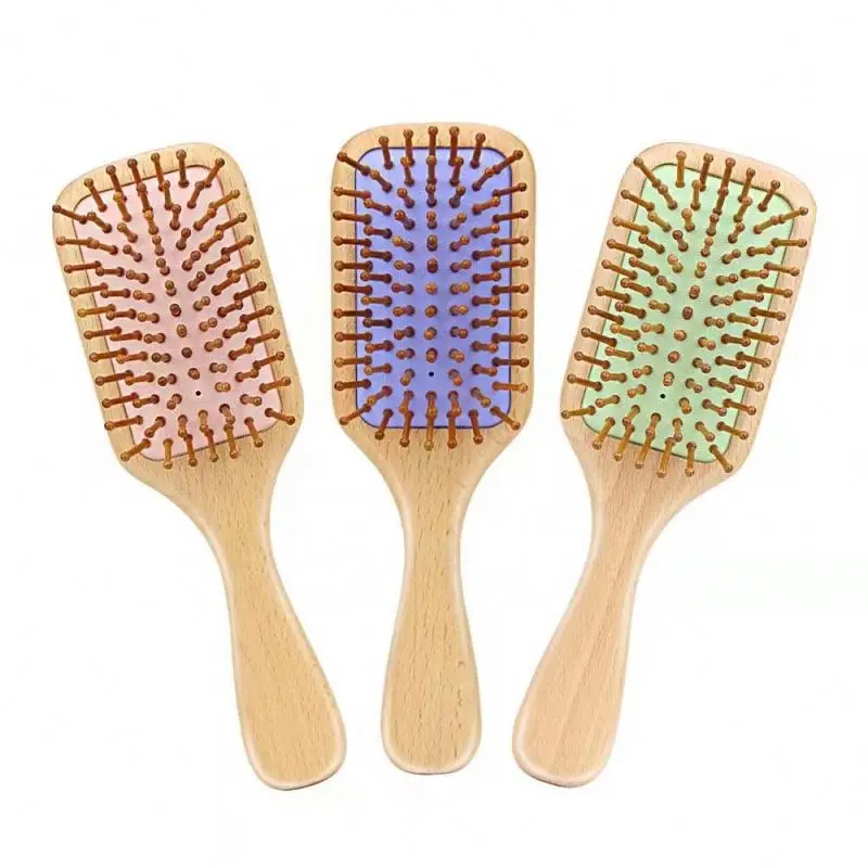 

Poils Sanglier Avec Pingles D A Boisbrosse Pour Cheveux Bois Brosse Logobrosse De Perruque Personnalisable Wooden Hair Brush