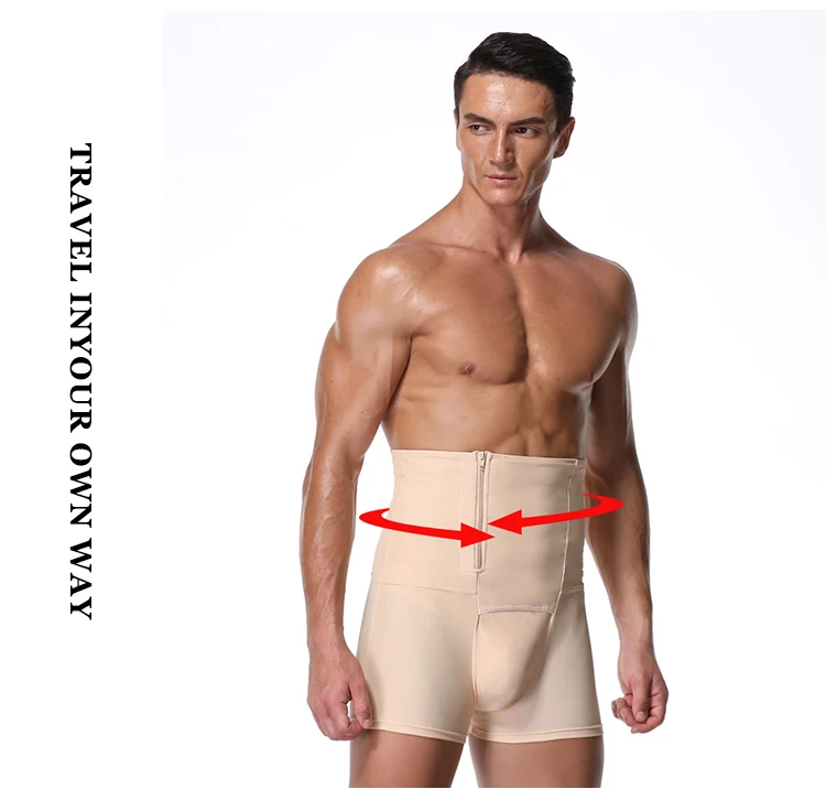 

2020 custom new design men shapewear fitness sport shapewear for men, Black, skin