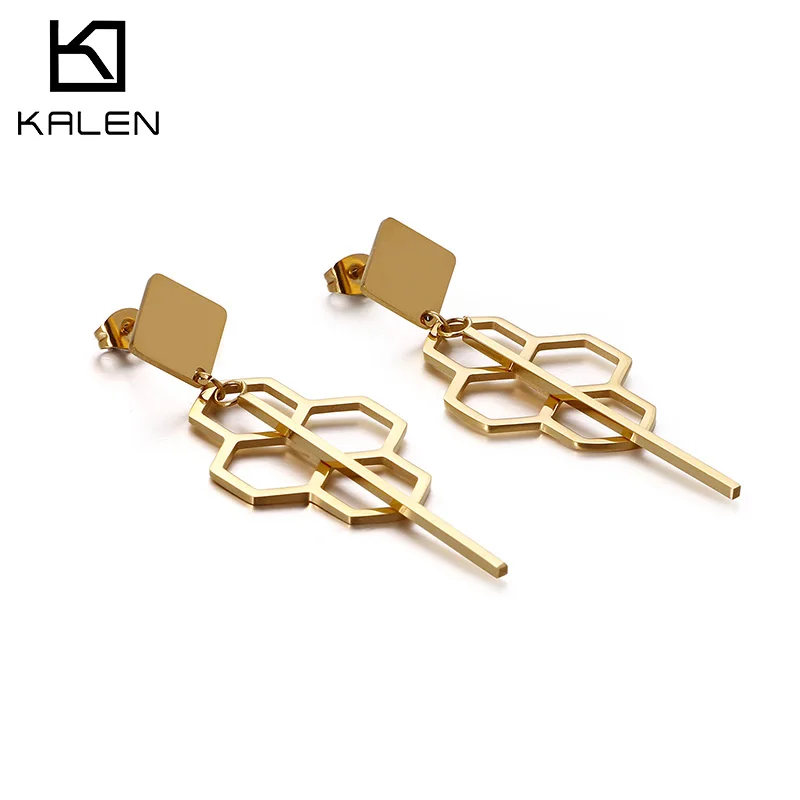 

Hot sale simple stainless steel all kinds of earrings wholesale, Customized
