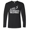 Morewin Autumn Winter New Cool Volleyball Evolution Men's T-shirt Hip Hop Fashion Casual Long Sleeve Men Plus Size T Shirt