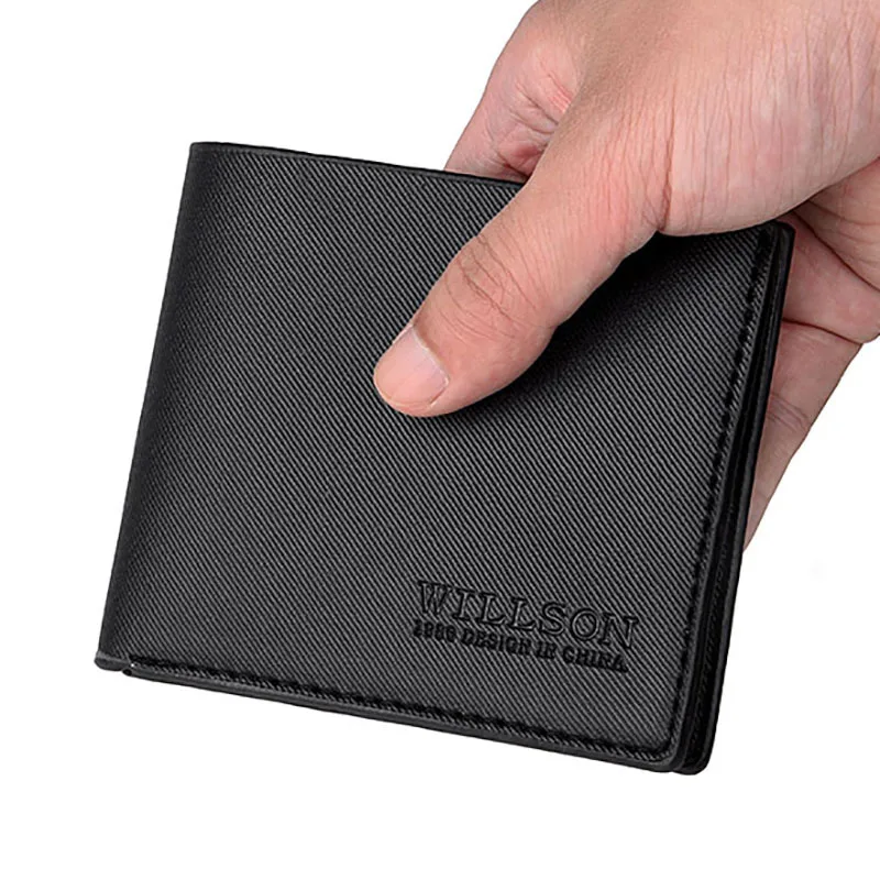 

New Korean fashion men's short wallet horizontal multi Card Wallet foreign trade Wallet