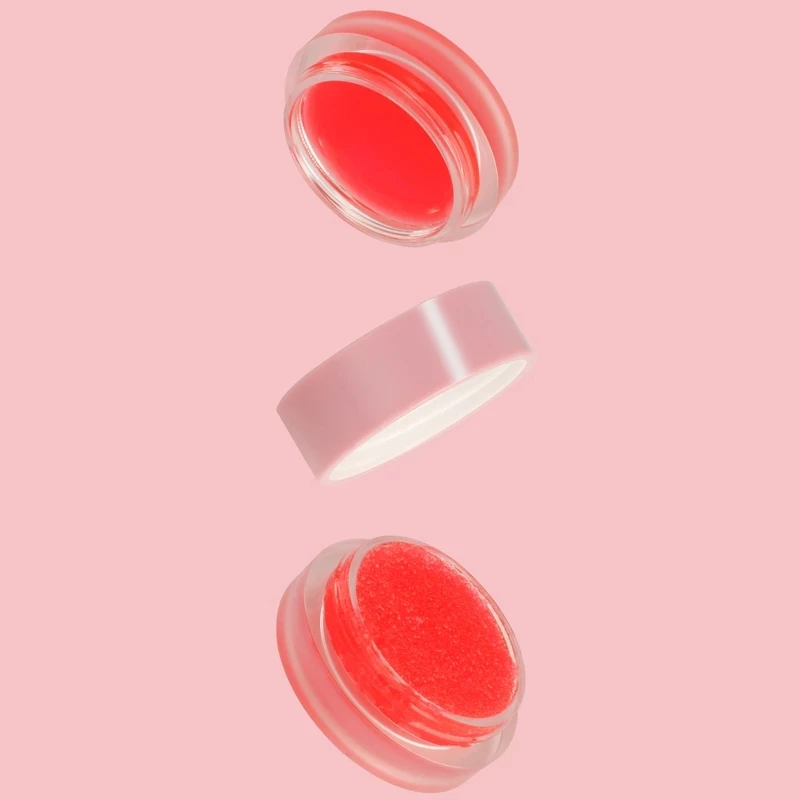 

The Best 2 in one Korean Vegan Pink Plumping Repair Mini Lip Balm Private Label Organic 2in1 Sugar Lip Scrub For Dark Lips