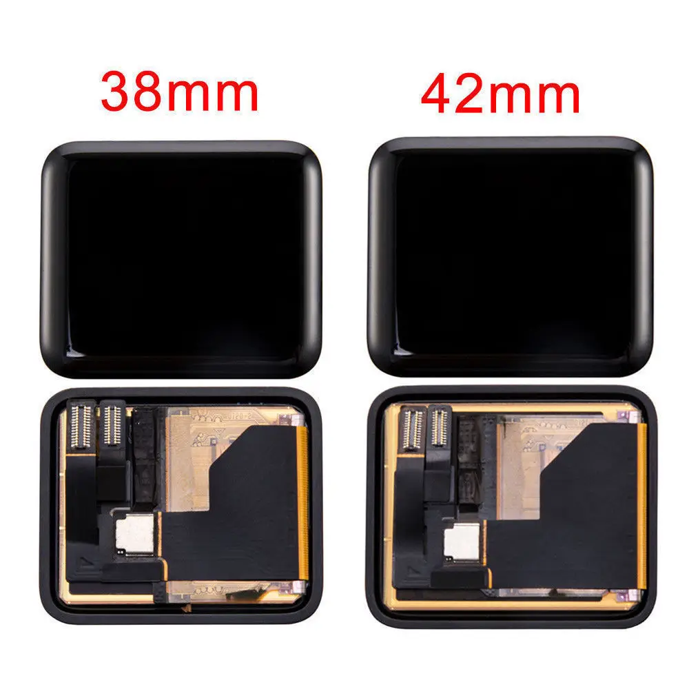 

Original LCD Display For Apple Watch Series 1 2 3 4 LCD Touch Screen Digitizer Series 3 S1 S2 S3 S4 Lcd Assembly Replacement, Black