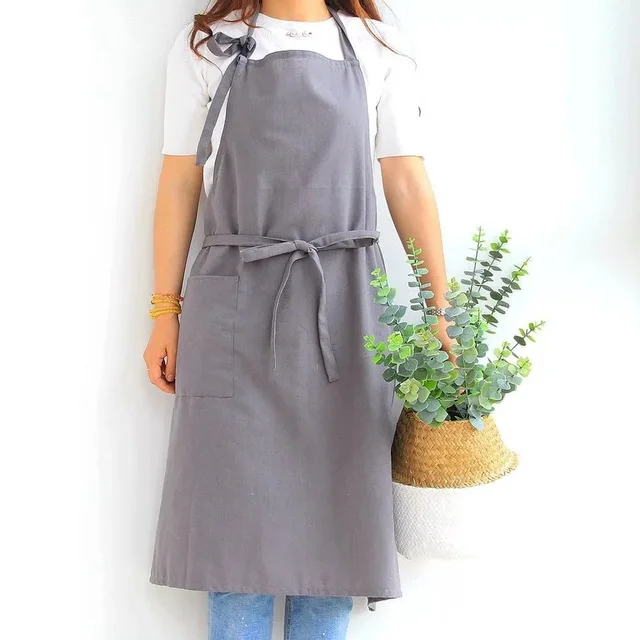 

Temperament Florist Gardening Apron Coffee Shops Kitchen Aprons For Cooking Baking Restaurant Extra Large Apron
