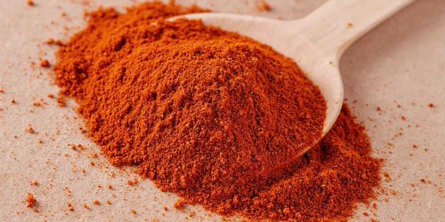 Red chili peppers on a cutting board with nutritional benefits listed nearby