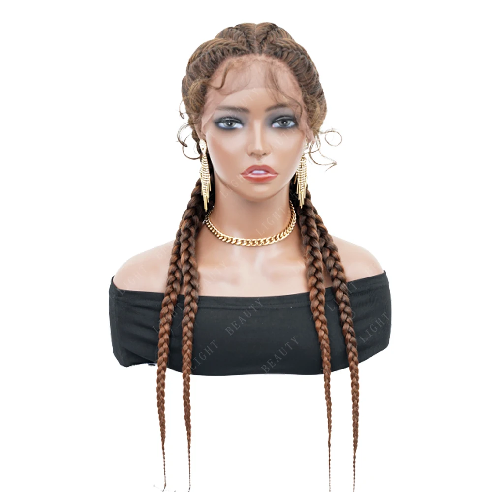 

braiding lace wig Perruques en vrac tressees en dentelle de vendeurs en gros pour femmes noires avant de dentelle, Picture