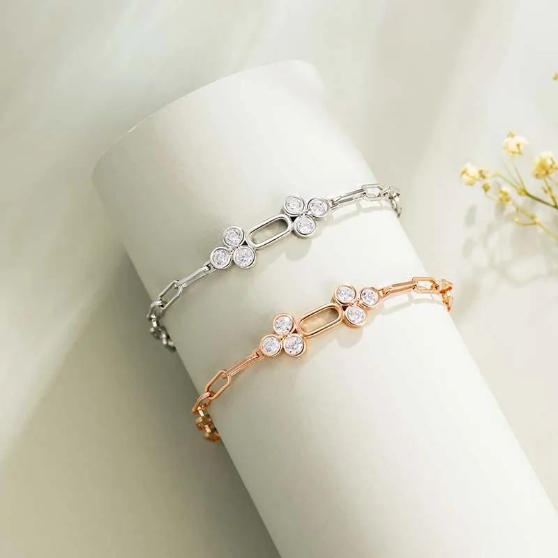

Fine Jewelry Bracelets Unique Designer Jewelry Clover Bracelet Clips