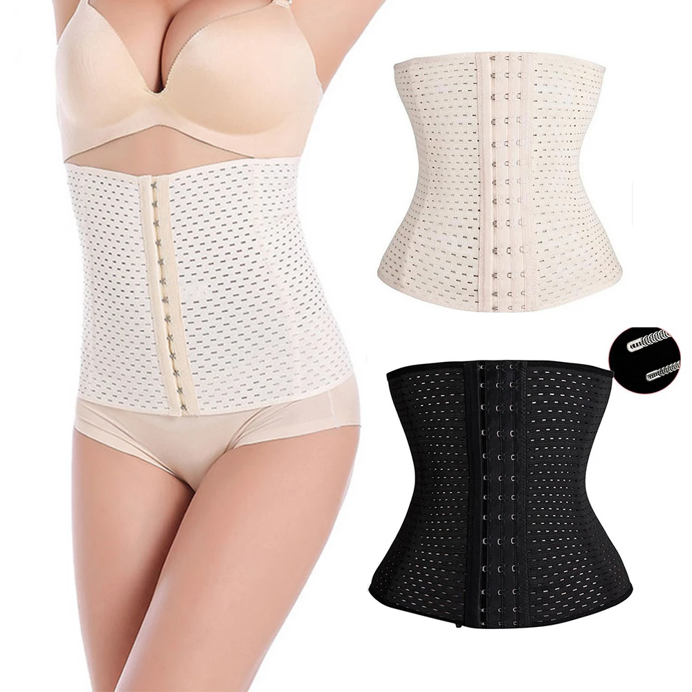 

NANBIN Nude Hooks Elastic Breathable Underwear Shaperwear Women Cheap Corset waist trainer women