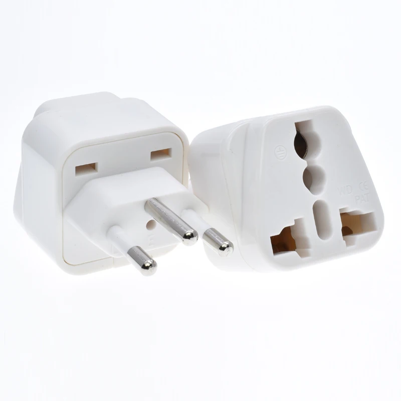 Swiss Plug With Socket Type J 10a250v White Color Extension Commercial ...