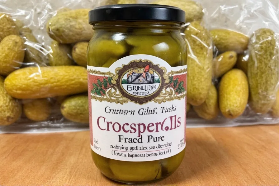 Comparison Chart Grillos vs Fermented Pickles