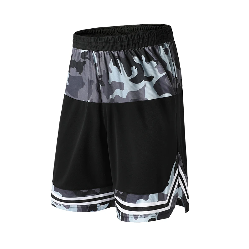 

Men Active Wear Hip Hop High Waisted Mesh Basketball Sport Shorts